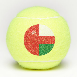 Vlag van Oman Tennisballen