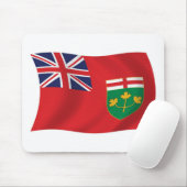 Vlag van Ontario Muismat (Met muis)