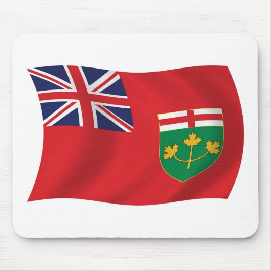 Vlag van Ontario Muismat (Voorkant)