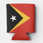 Vlag van Oost-Timor Blikjeskoeler (Achterkant)