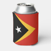 Vlag van Oost-Timor Blikjeskoeler (Blikje Achterkant)