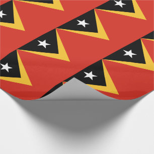 Vlag van Oost-Timor Cadeaupapier
