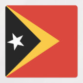 Vlag van Oost-Timor Labels (Design 1)