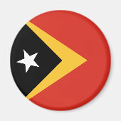 Vlag van Oost-Timor Magneet (Voorkant)