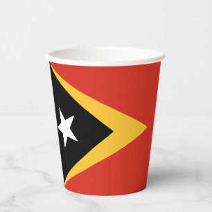Vlag van Oost-Timor Papieren Bekers