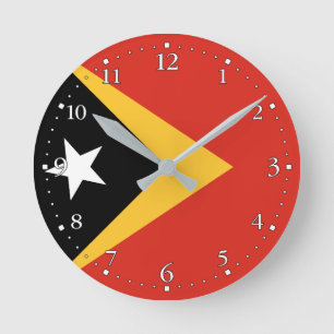 Vlag van Oost-Timor Ronde Klok