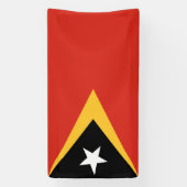 Vlag van Oost-Timor Spandoek (Verticaal)