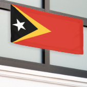 Vlag van Oost-Timor Spandoek (Buitenkant Gebouw)