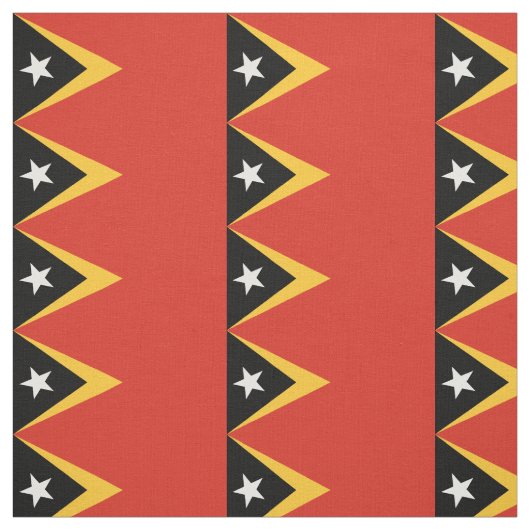 Vlag van Oost-Timor Stof (Swatch)