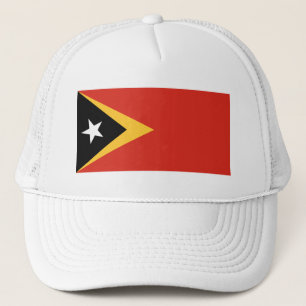 Vlag van Oost-Timor Trucker Pet