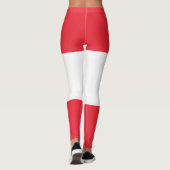 Vlag van Oostenrijk Leggings (Achterkant)