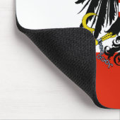 Vlag van Oostenrijk met wapenstilstand Muismat (Hoek)