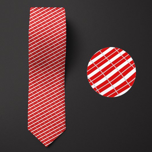 Vlag van Oostenrijk Patroon Stropdas