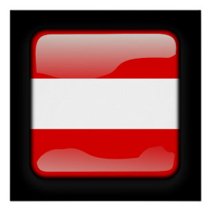 Vlag van Oostenrijk Perfect Poster