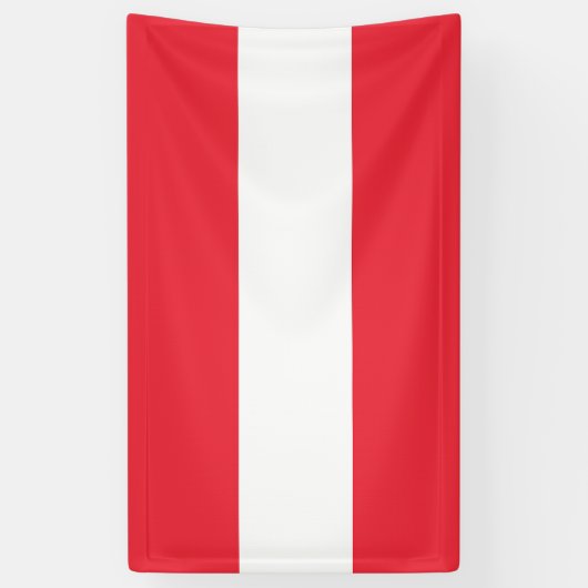 Vlag van Oostenrijk Spandoek (Verticaal)
