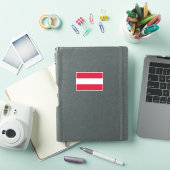Vlag van Oostenrijk Sticker (iPad Cover)