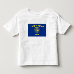 vlag van Oregon Kinder Shirts