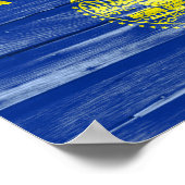 vlag van Oregon Poster (Hoek)