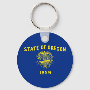 vlag van Oregon Sleutelhanger