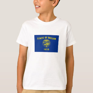 Vlag van Oregon T-shirt