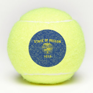 Vlag van Oregon Tennisballen