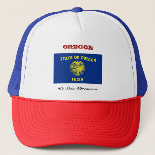 Vlag van Oregon Trucker Pet