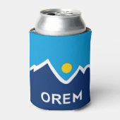 Vlag van Orem, Utah Blikjeskoeler (Blikje Voorkant)