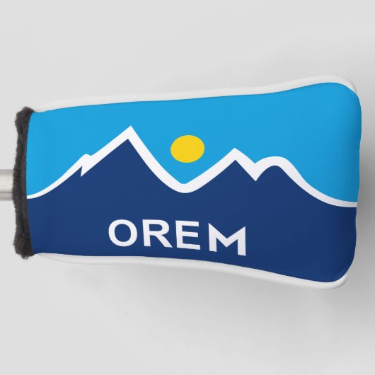 Vlag van Orem, Utah Golfheadcover (Voorkant)