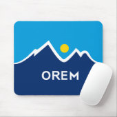 Vlag van Orem, Utah Muismat (Met muis)