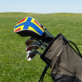 Vlag van Orkney Golfheadcover (Insitu)