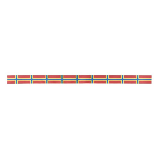 Vlag van Orkney Lint (Voorkant)