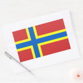 Vlag van Orkney Rechthoekige Sticker (Envelop)