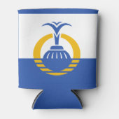 Vlag van Orlando, Florida Blikjeskoeler (Voorkant)