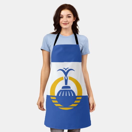 Vlag van Orlando, Florida Schort (Gedragen)