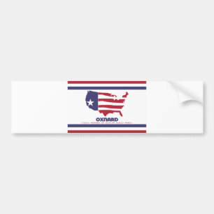 Vlag van Oxnard (Californië) Bumpersticker