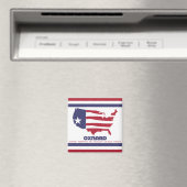 Vlag van Oxnard (Californië) Magneet (Insitu (Vaatwasser))