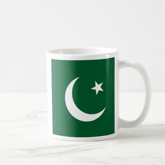 Vlag van Pakistan Koffiemok (Rechts)
