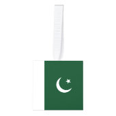 Vlag van Pakistan Kubus Ornament (Voorkant)