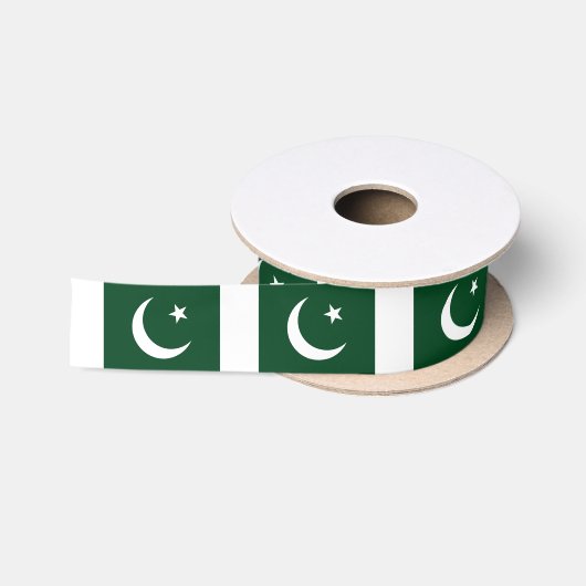 Vlag van Pakistan Lint (Spoel)