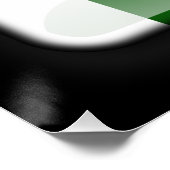 Vlag van Pakistan Perfect Poster (Hoek)