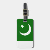 Vlag van Pakistan Personal Easy ID Bagagelabel (Voorkant verticaal)
