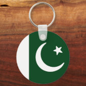 Vlag van Pakistan Sleutelhanger (Achterkant)
