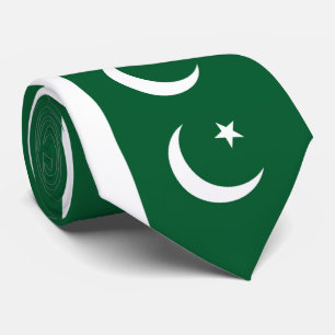 Vlag van Pakistan Stropdas