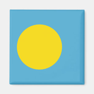 Vlag van Palau Magnet Magneet