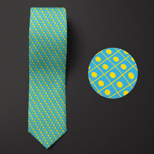 Vlag van Palau Patroon Stropdas