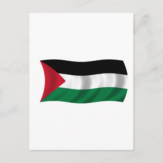 Vlag van Palestina Briefkaart (Voorkant)