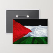 Vlag van Palestina Button (Voorkant / Achterkant)