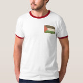 Vlag van Palestina T-shirt (Voorkant)