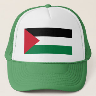 Vlag van Palestina Trucker Pet