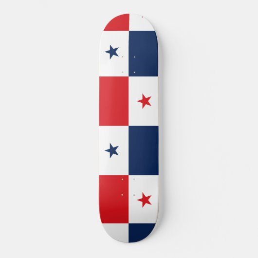 Vlag van Panama Skateboard (Voorkant)